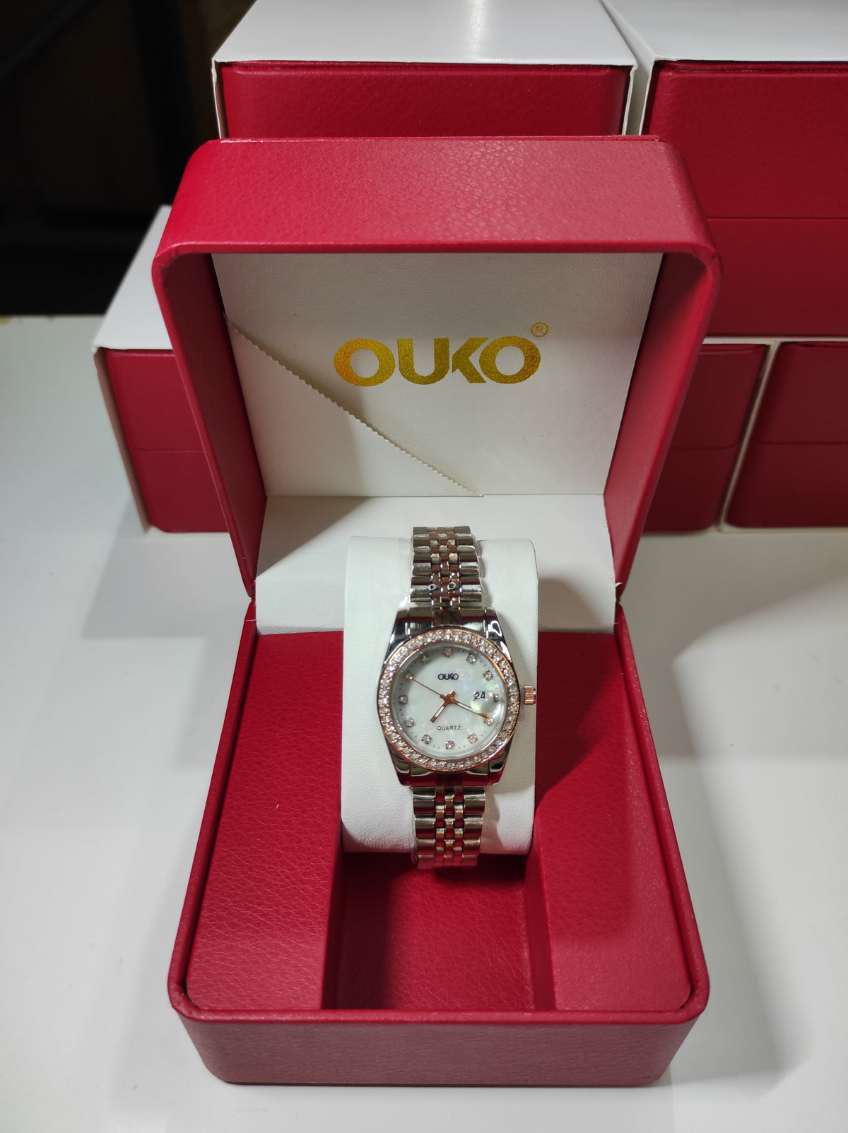 Reloj tipo Rolex mujer - blanco - additional image 8